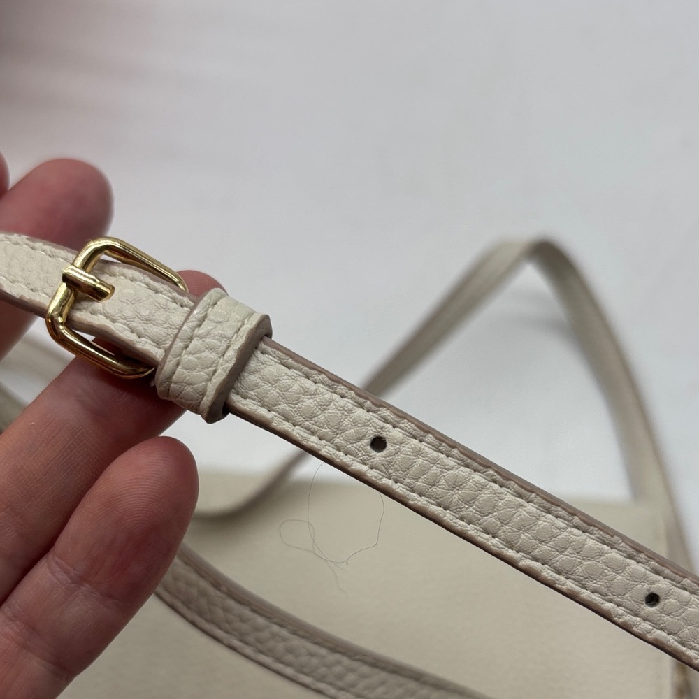 Nanette Lepore Small Off White Crossbody Bag MCB8517Q - Picture 10 of 11
